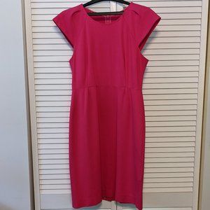 Hot Pink fitted dress